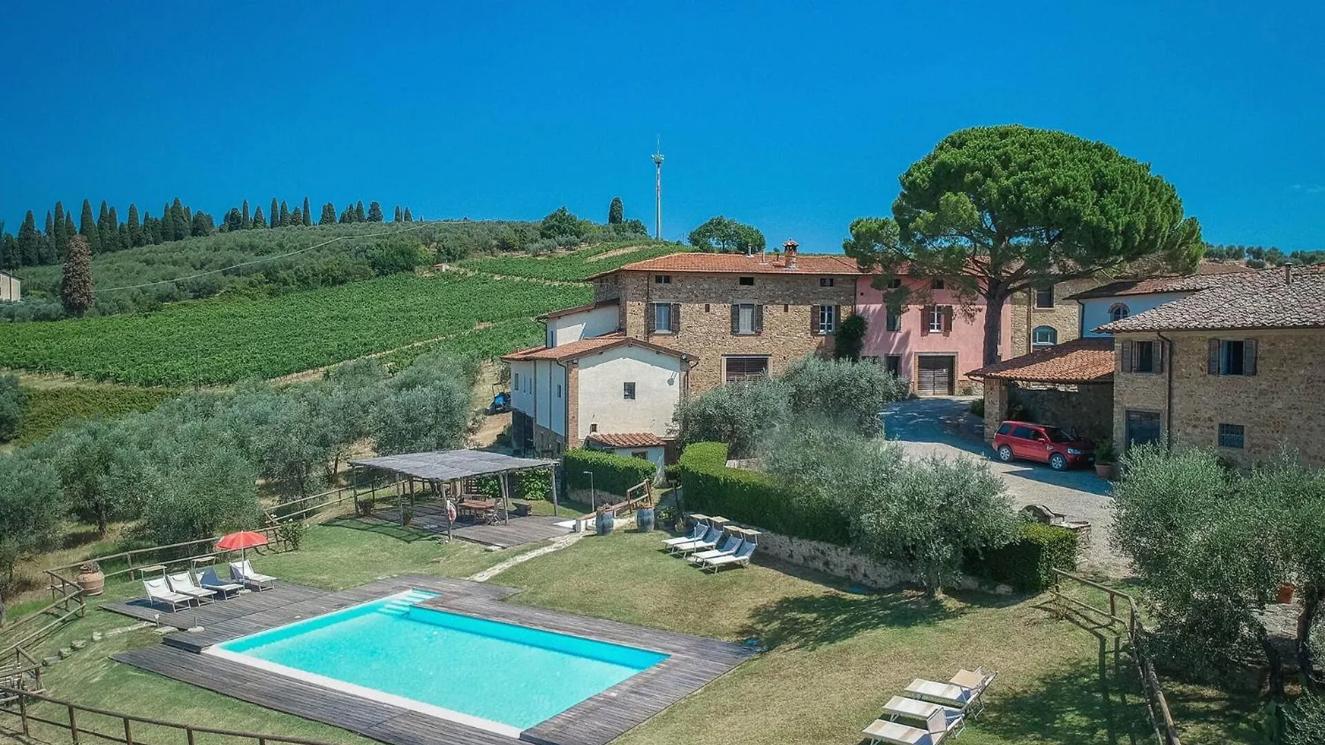 Apartment Ferienwohnung Fattoria Le Fonti Poggibonsi